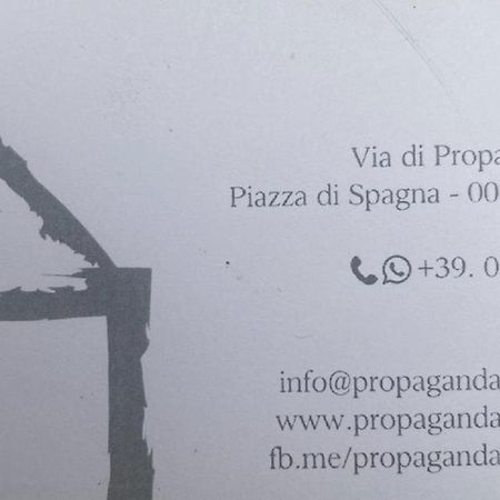 Propaganda Suites Řím Exteriér fotografie